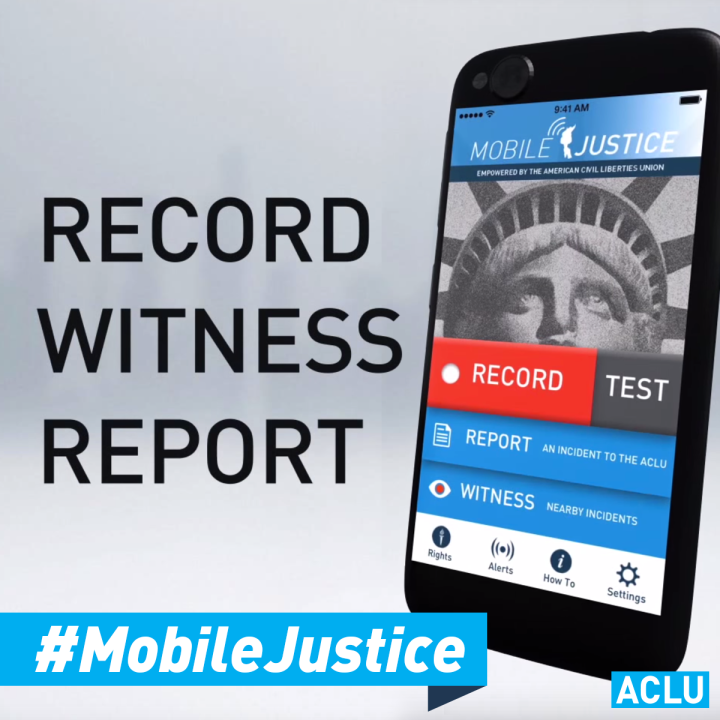 Record, Witness, Report with Mobile Justice