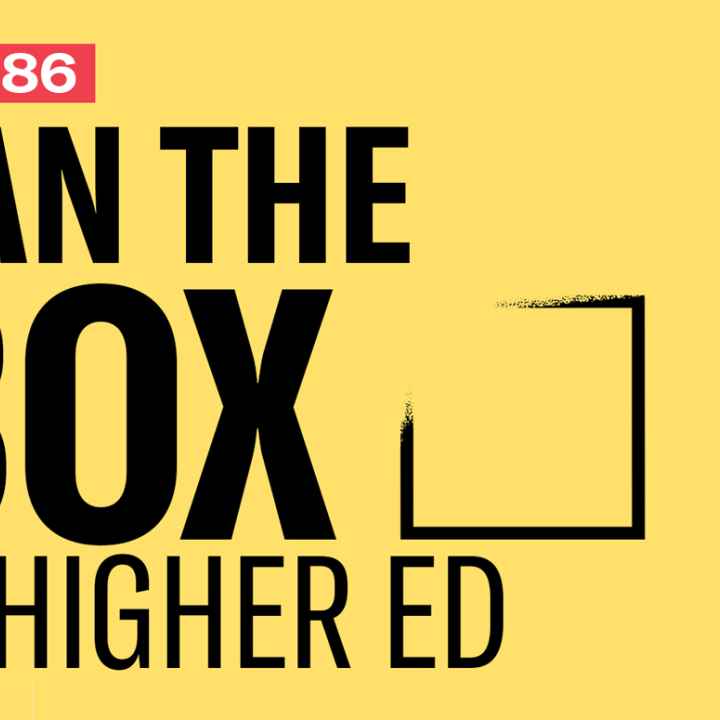 A graphic reads "ban the box in higher ed"